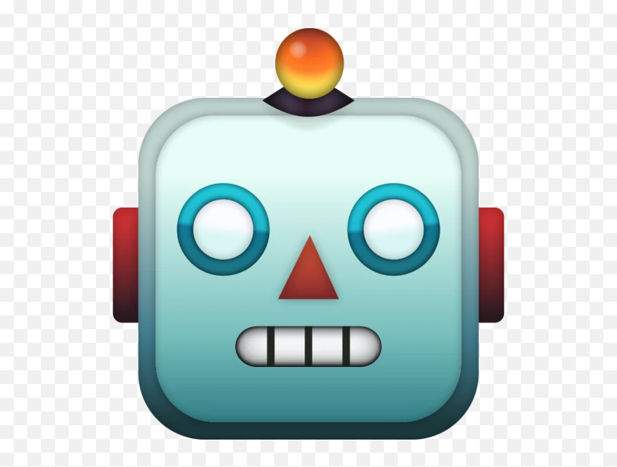Robot Emoji Download Ios - Robot Emoji Png,O Emoji