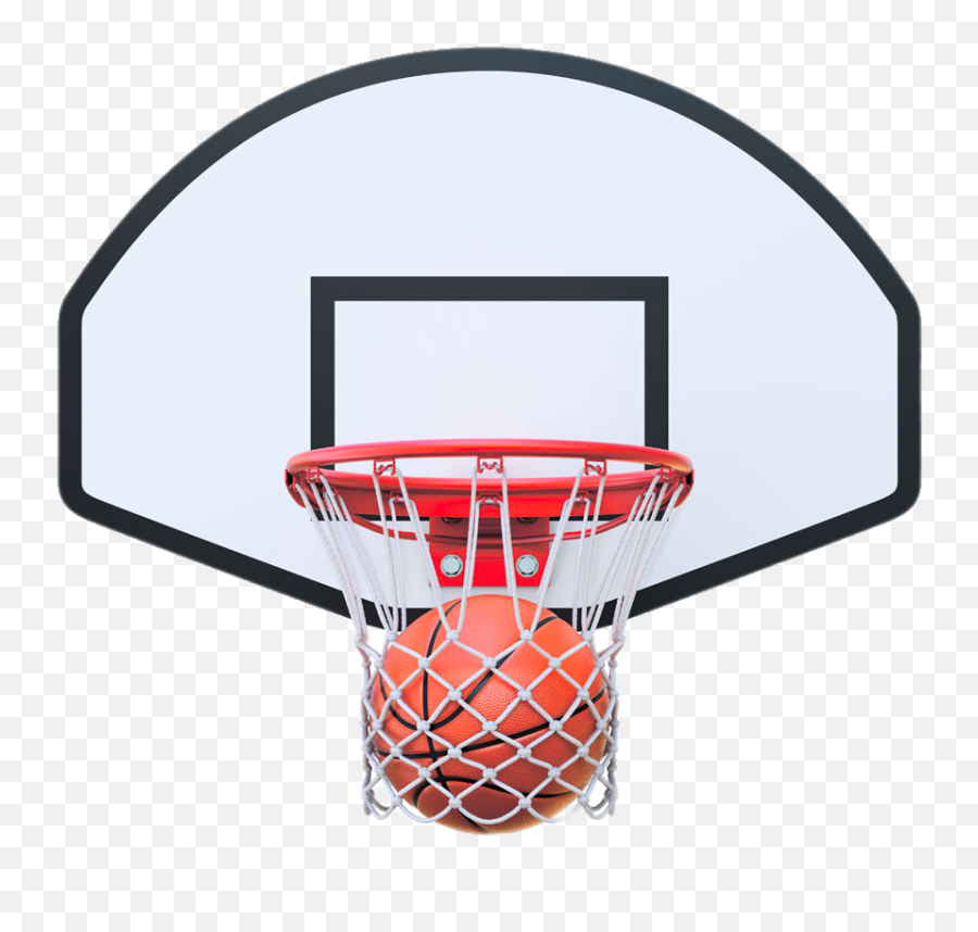 Backboard Canestro Basketball Clip Art - Basketball In Hoop Png Emoji,Basketball Hoop Emoji