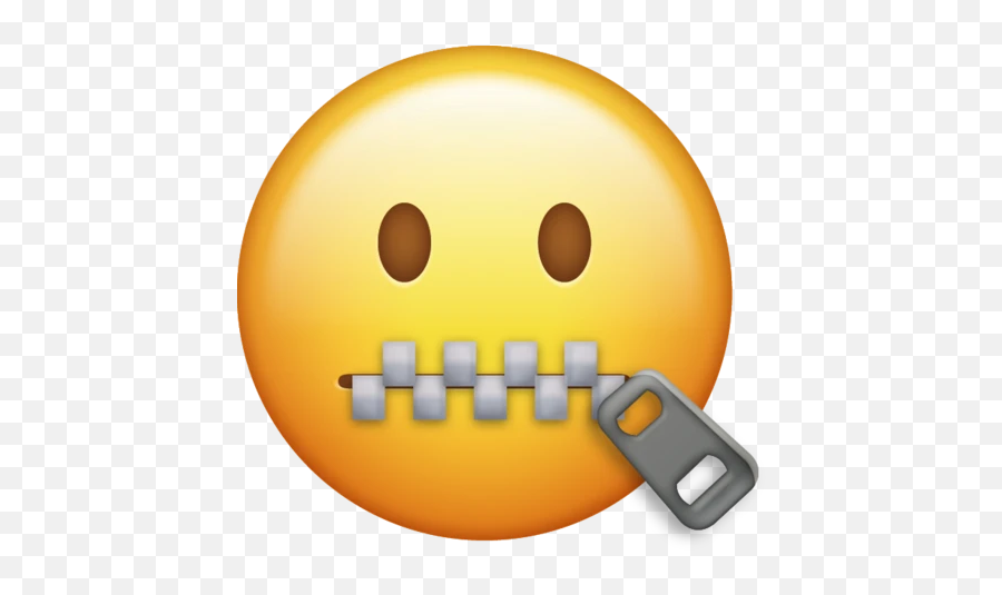 Zipper Mouth Emoji Download Ios - Iphone Zip Mouth Emoji,Weary Emoji