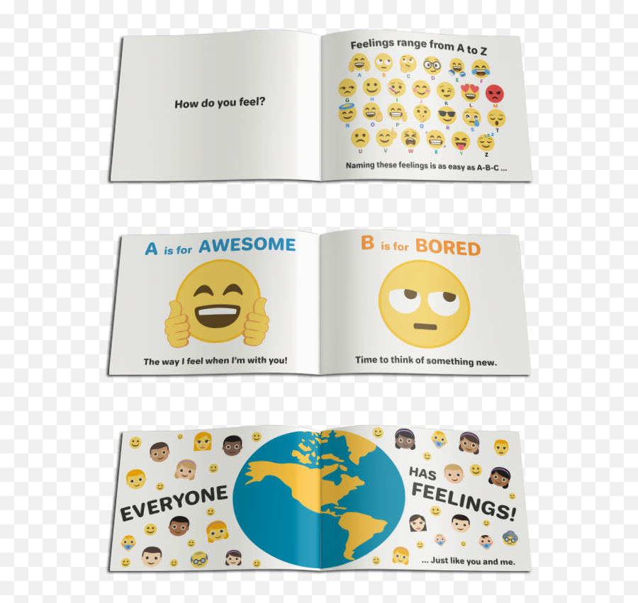 An Emoji Abc Book Of Feelings By Evan Nimke - H Is For Happy Book Nimke,B Emoji