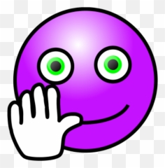 Hand Waving Emoji - Say Hello For Coloring,Sushi Roll Emoji
