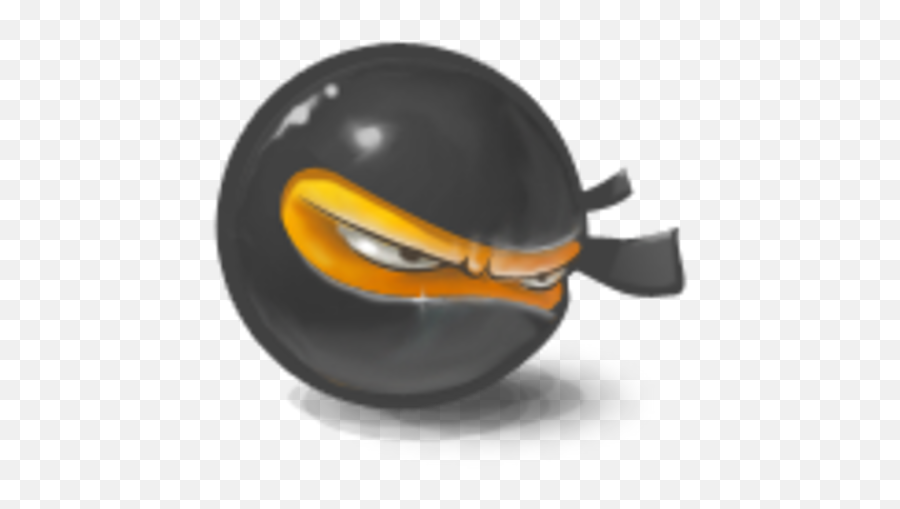 Ninja Emoticon Emoji,Disdain Emoji