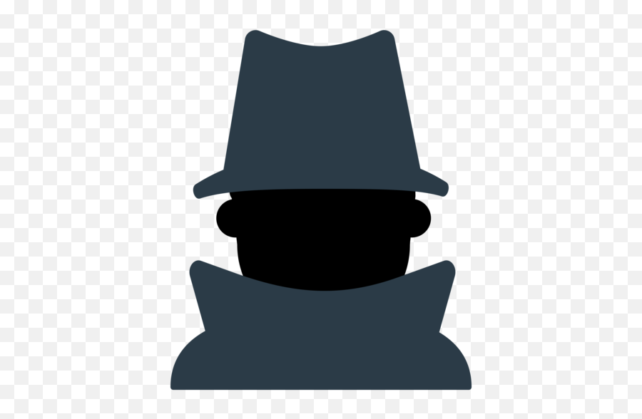 Detective Emoji - Clip Art,Spy Emoji