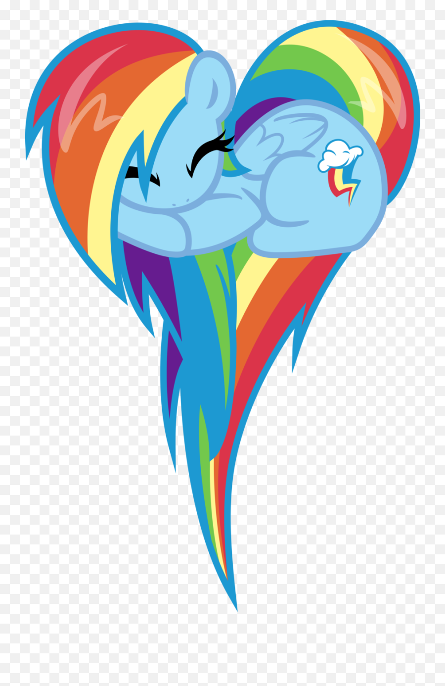 Rainbow Dash Bedroom Ideas - My Little Pony In A Heart Emoji,Dash Symbol Emoji