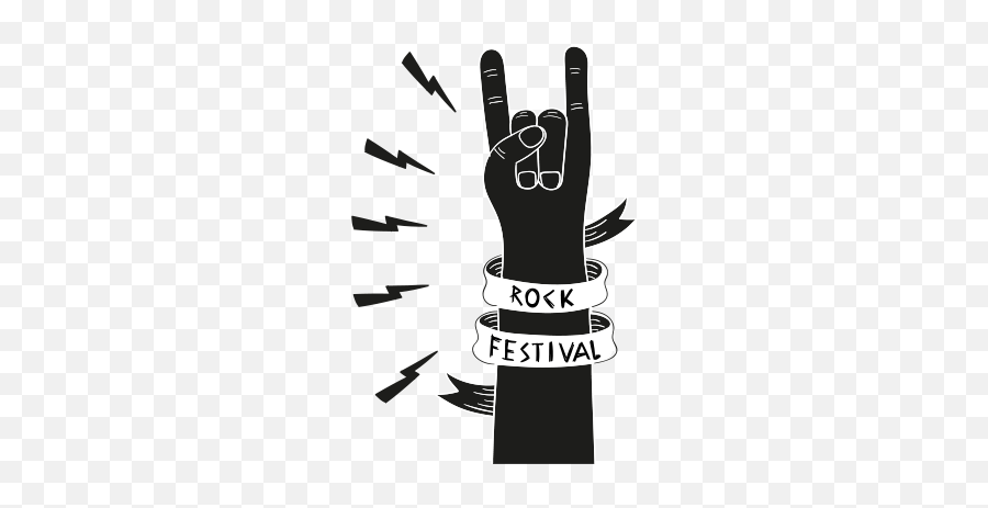 Free Rock And Roll Hand Clipart - Illustration Emoji,Rocker Hand Emoji