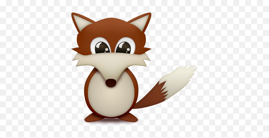 Cute Smart Foxy Animal Fox Trans Icon - Fox Ico Emoji,Fox Emoticons