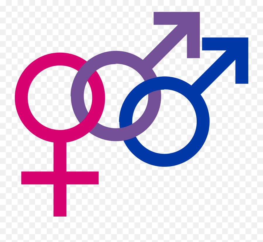 Male Bisexuality Symbol - Bi Sexuality Symbol Emoji,Bisexual Symbol Emoji