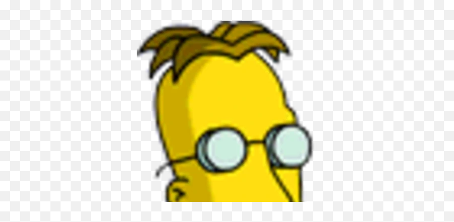 Tapped - Face Professor Fink Simpsons Emoji,Tumbleweed Emoticons