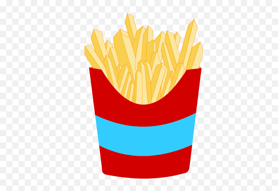 Chips Free Clip Art Stock Illustrations - French Fries Png Clipart Emoji,French Fries Emoji