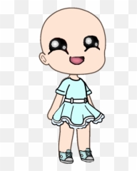 Gachalife Dress Cancer Cutie Sneakers - Cartoon Emoji,Bald Emoji