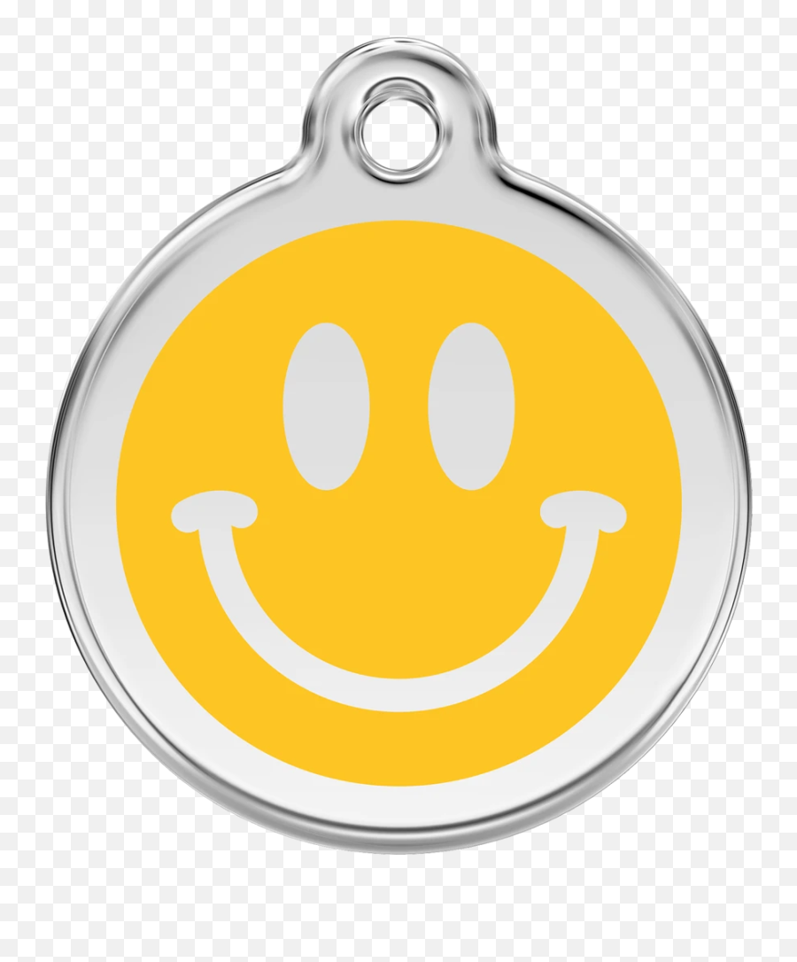 Smiley Face Pet Tag - Pet Tag Emoji,Boxer Emoticon