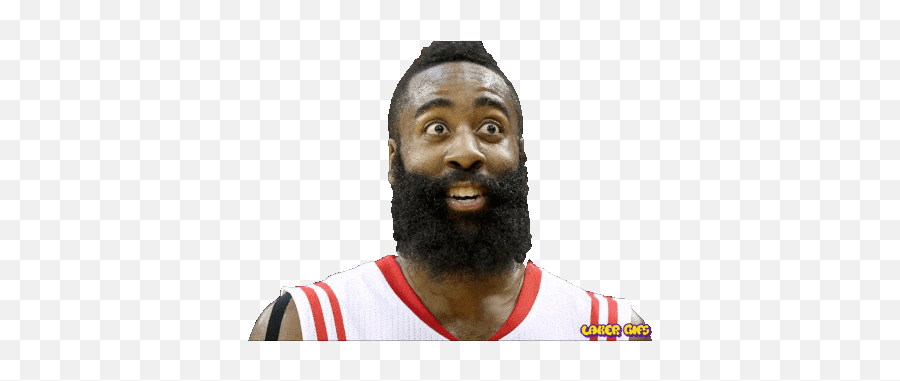 Transparent Gif Lebron James Lakers Png - James Harden Transparent Gif Emoji,James Harden Emoji