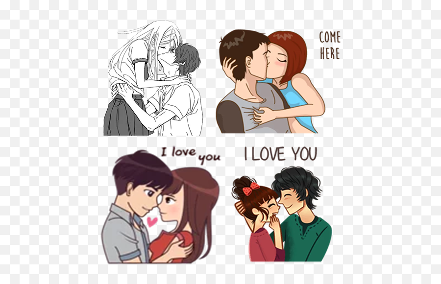 Love Stickers For - Love Story Stickers Emoji,Whatsapp Hug Emoji