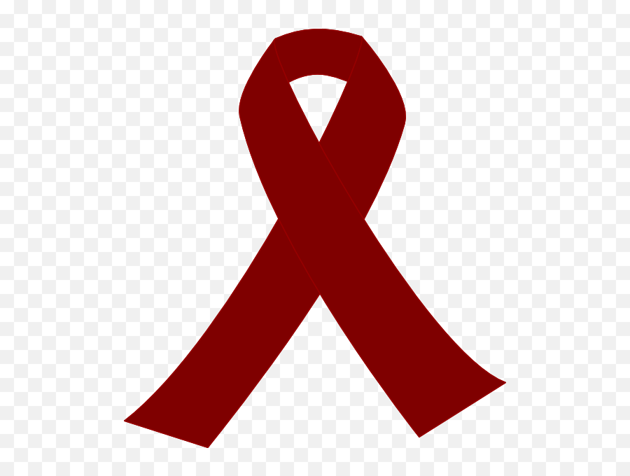 Red Cancer Ribbon Png Clipart - Full Size Clipart 251230 Red Cancer Ribbon Png Emoji,Awareness Ribbon Emoji