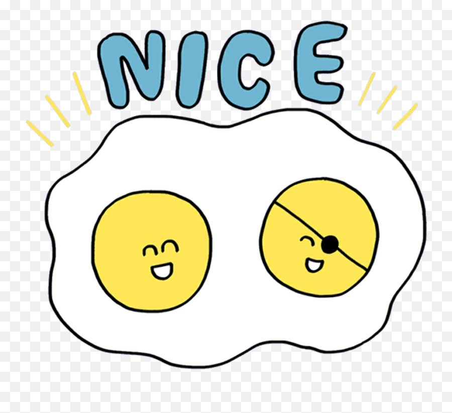 Egg Mochi Kawaii Cute Sticker By Softbot - Happy Emoji,Mochi Emoji
