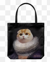 Products u2013 Tagged shopping bag Waffles the Cat - Tote Bag Emoji