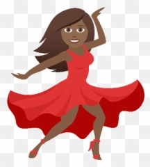 Dancing Woman Joypixels GIF - DancingWoman DanceTime Discover u0026 Share GIFs Ladies Emoji Gif