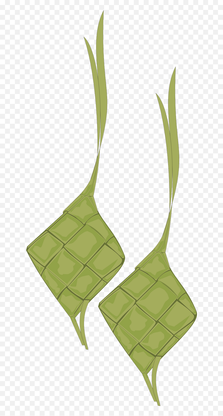 Ketupat Clipart Hd - Ketupat Emoji,Bra Emoji