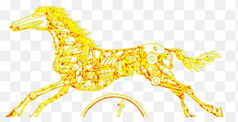 Yellow Horse Png Svg Clip Art For Web - Animal Figure Emoji