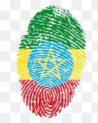 Ethiopia Flag Fingerprint - Uae Emoji