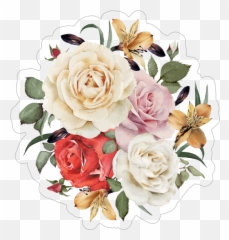 Bouquet Of Roses Flower Stickers - Bouquet Of Roses Sticker Emoji,Flower Bouquet Emoji