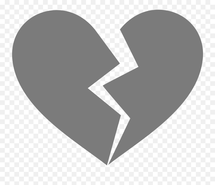 Library Of Broken Heart Jpg Black And - Broken Heart Clipart Emoji,Broken Heart Emoji Transparent