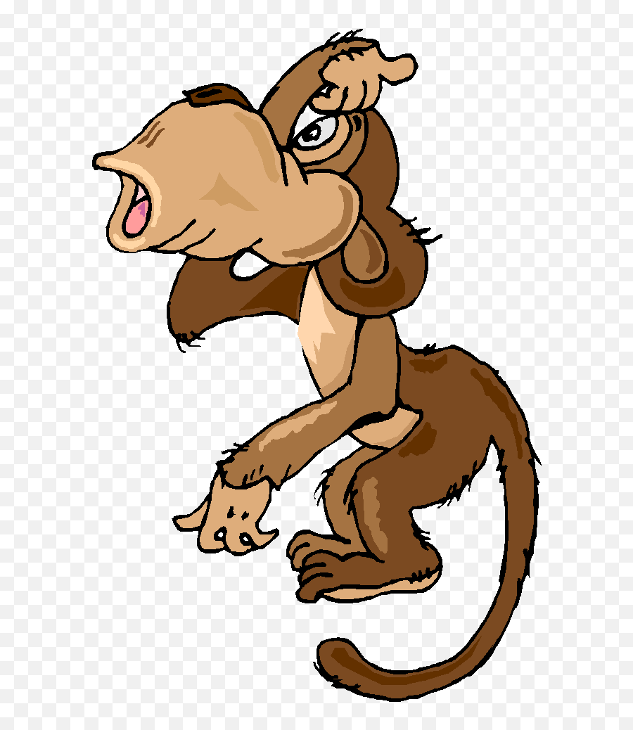 Free Animated Emoticons Gif Download - Confused Monkey Clip Art Emoji,Animal Emoticons