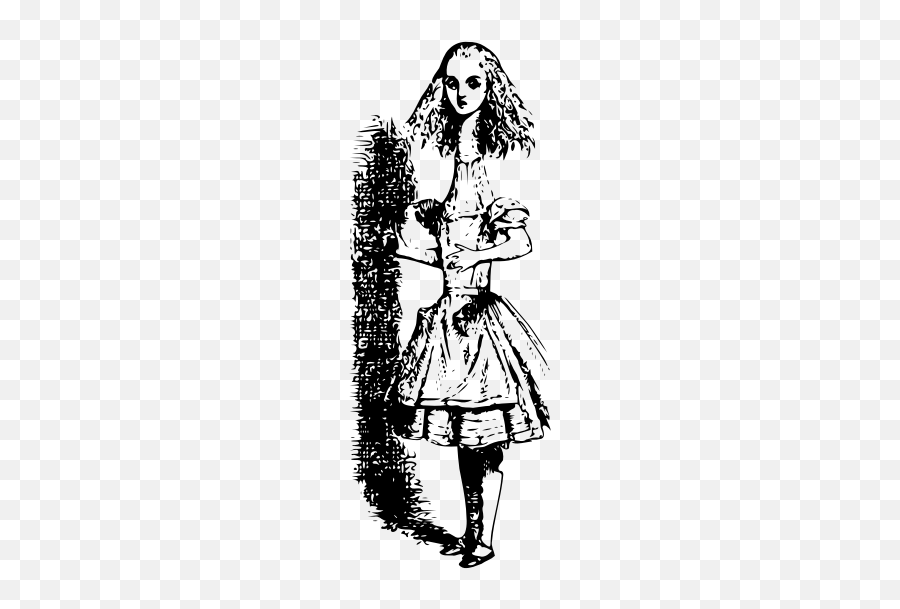 Alice In Wonderland - Tenniel Alice In Wonderland Illustrations Emoji ...