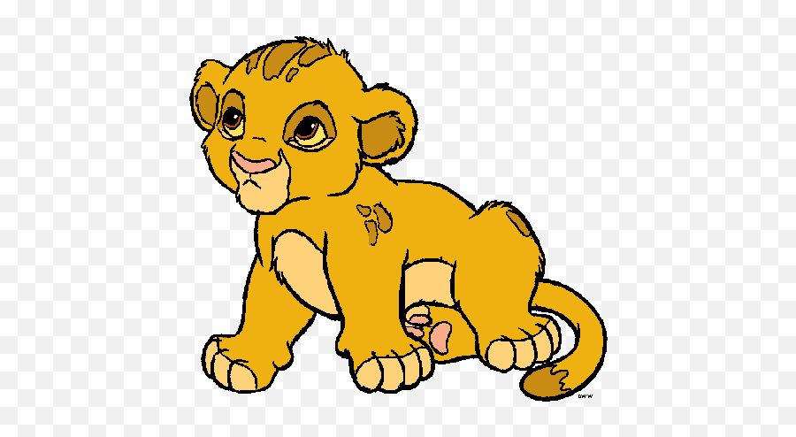 Baby Lion King Clipart Dromgap Top - Clipart Baby Simba Lion King Emoji,Lion King Emoji