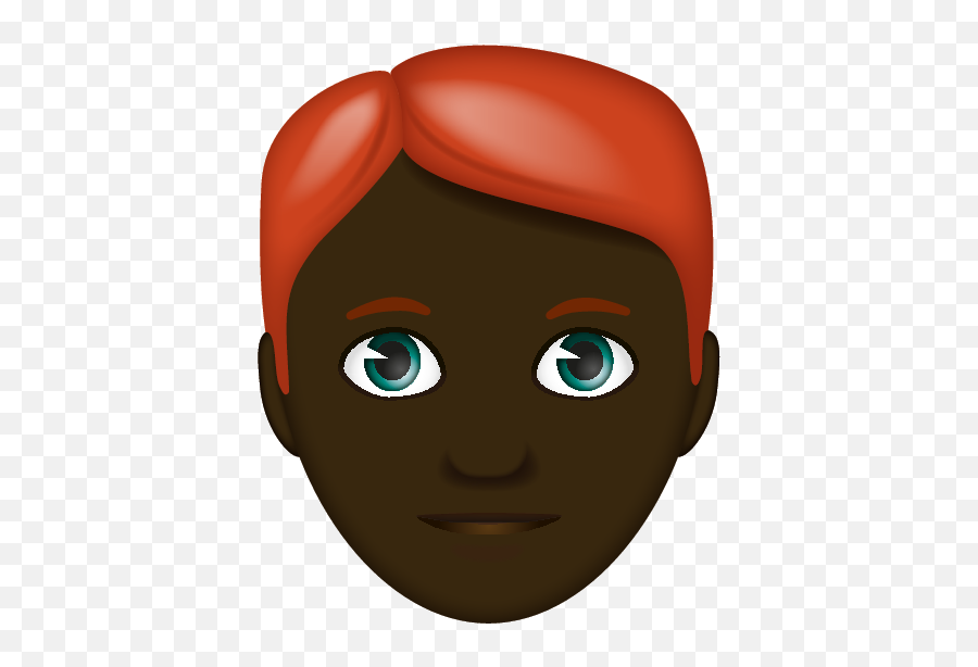 Red Hair Emoji,Red Head Emoji