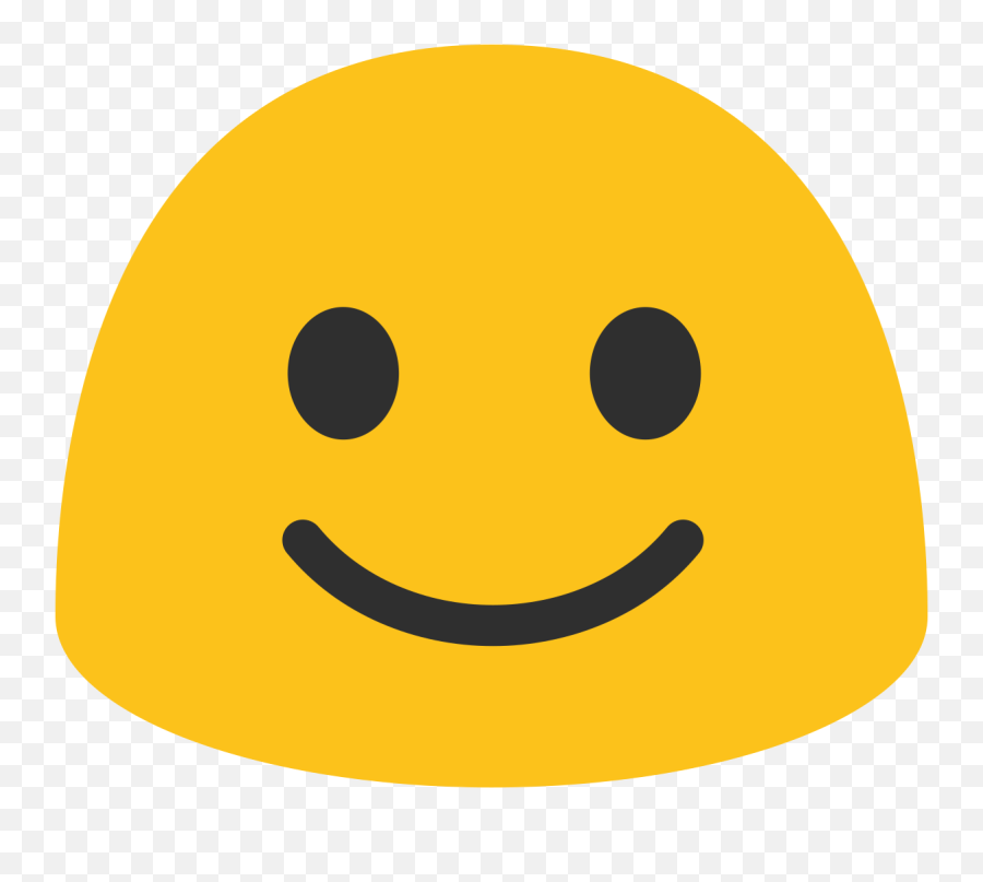Emoji U263a - Smiley Face Png,Smiling Emoji