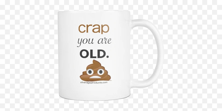 Aging Humor Mugs - Humour Emoji,Coffee Mug Emoji