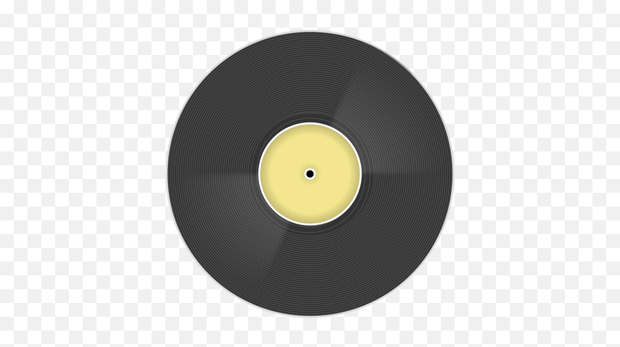 Vector Drawing Of Color Vinyl Record - Unternehmer Emoji,Record Player Emoji