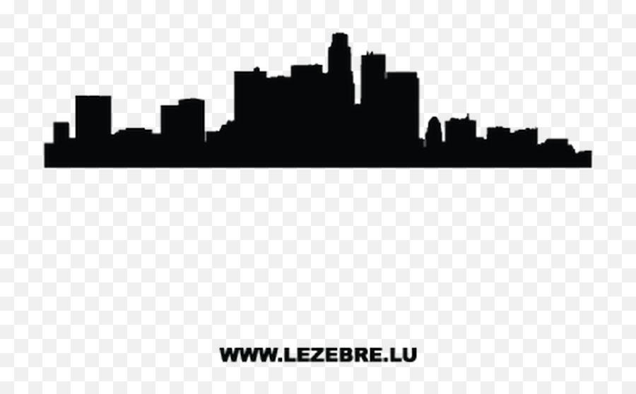 Drawing Of Los Angeles - Silhouette Los Angeles Skyline Emoji,Emoji 2 Los Angeles