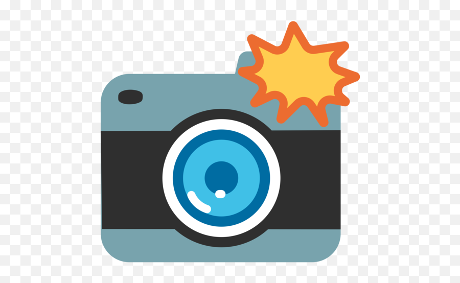 Camera With Flash Emoji - Transparent Camera Emoji Png,Flash Emoji