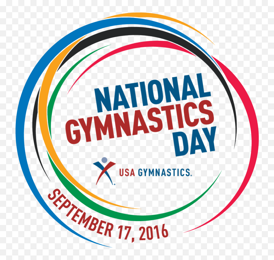 Celebrate National Gymnastics Day - National Gymnastics Day 2018 Emoji,Olympic Rings Emoji