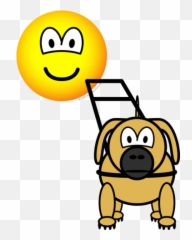 Emoticons Emofaces - Smiley Dog Walking Emoji