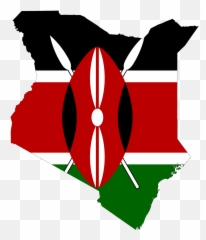 134 Best Country Flag Maps Images - Kenya In Emoji