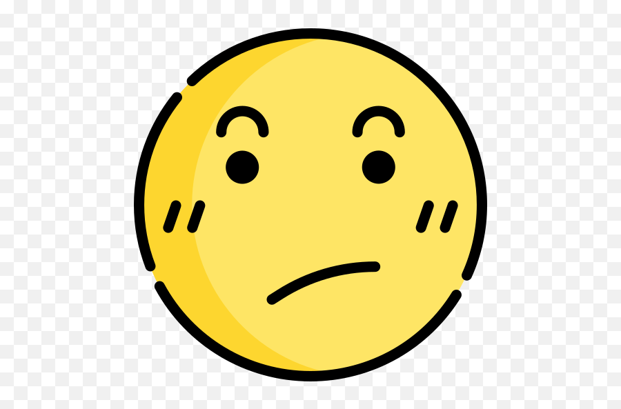 Confused - Icon Emoji,Emoji Confused