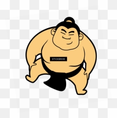 Sumo Clipart - Sumo Wrestling Clipart Emoji,Wrestling Emoji