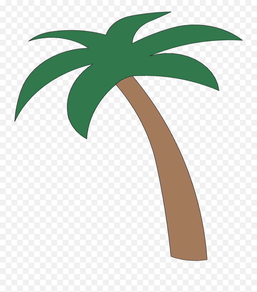 Download Hd Palm Tree Transparent Png Image - Nicepngcom Clip Art Emoji,Palm Tree Emoji