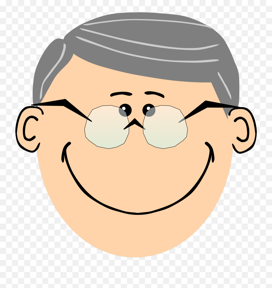 Faces Clipart Grandfather Faces - Grandpa Face Clipart Emoji,Grandpa Emoji