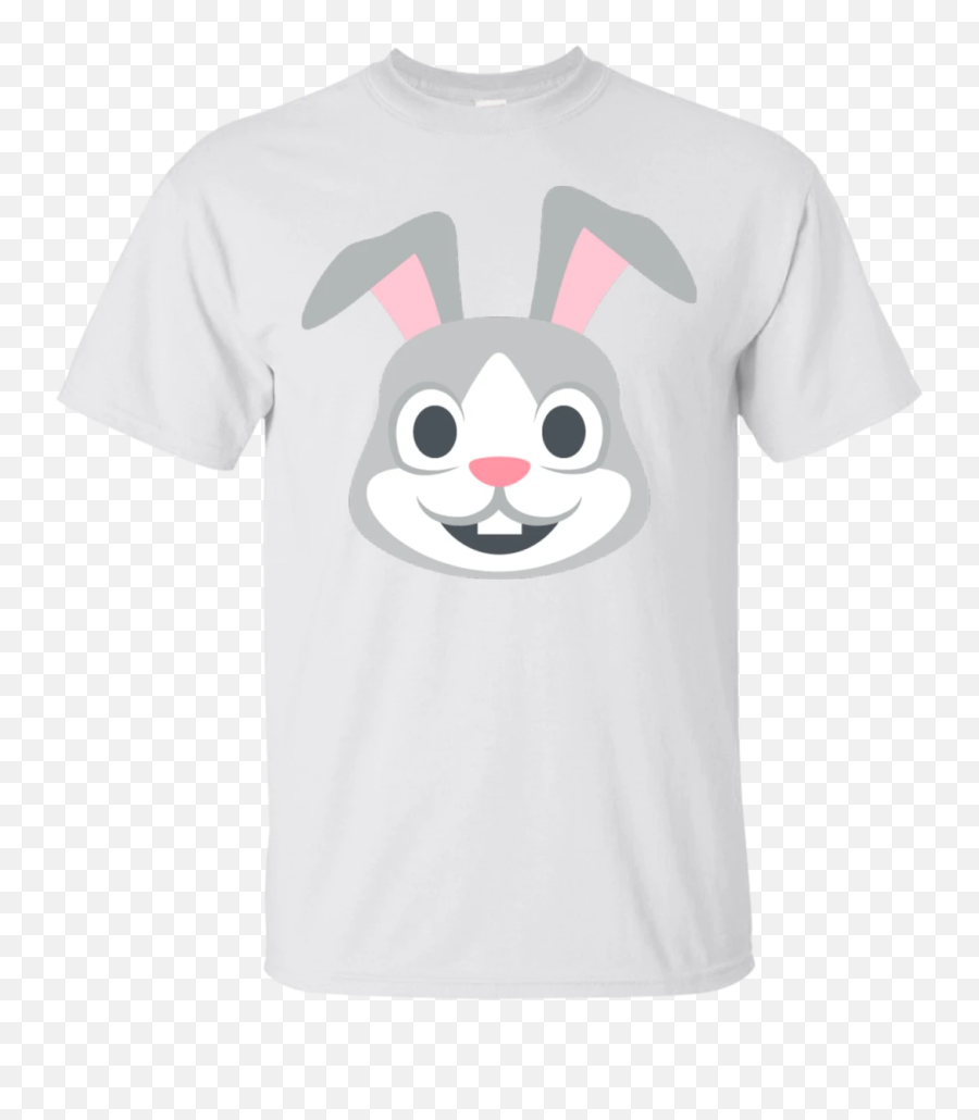 Happy Rabbit Face Emoji T - Shirt Conejo Emoji Png,Active Emoji