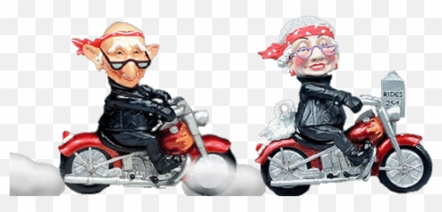 Elderly Couple - Gify Na Dzie Babci I Dziadka Emoji,Motorcycle Emoticons