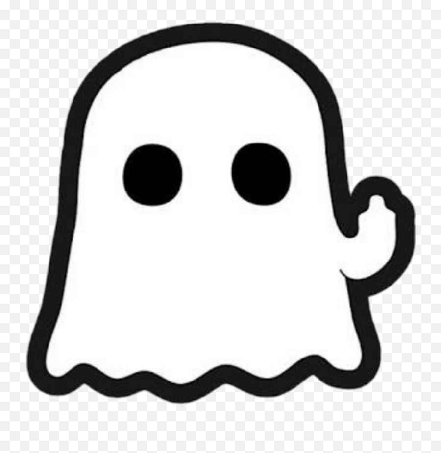 Sticker Boo Fantasma Mirror Mine Miedo Terror - Transparent Cute Ghost Png Emoji,Mirror Emoji