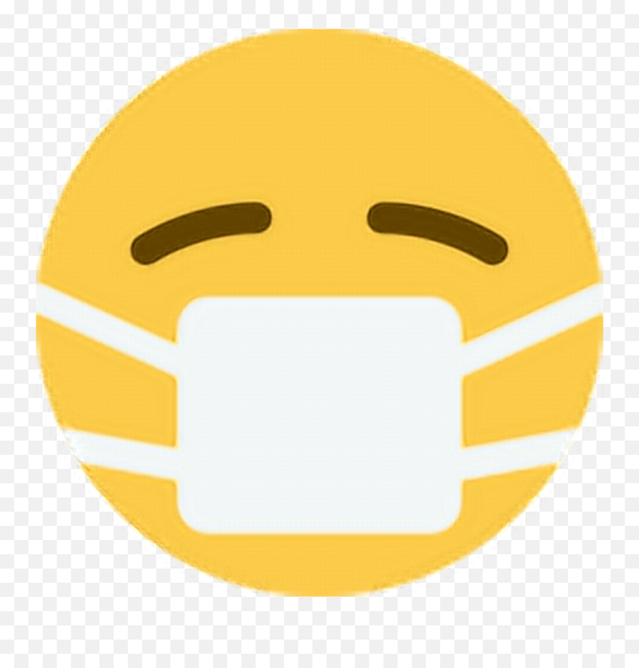 Sick Mask Emoji Emoticon Face - Happy,Nauseous Emoji