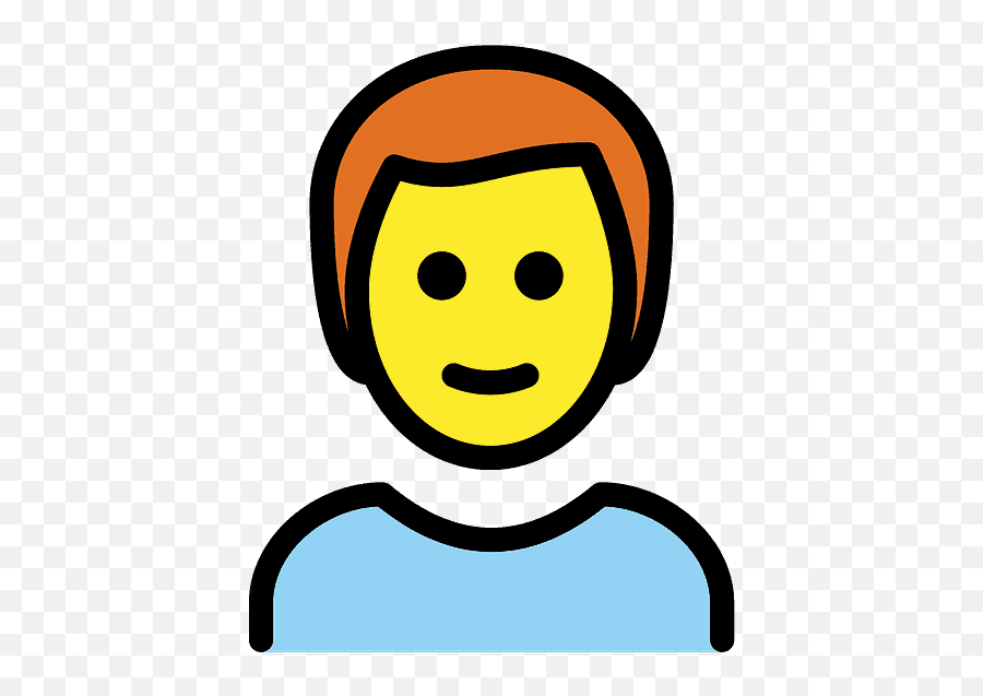 Red Hair Emoji Clipart - Personne Emoji,Red Hair Emoji
