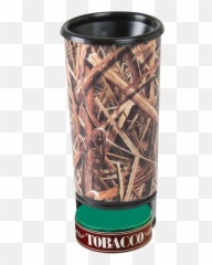 Spit Bud Mossy Oak Spittoon with Can Cutter - Twig Emoji