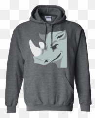 Rhino Emoji Hoodie - Never Broke Again Sweatshirt,Rhino Emoji