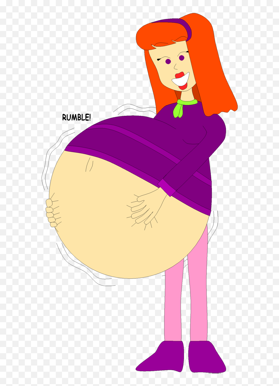 Daphneu0027s Belly After Eating Too Much By Angry - Signs Eat Angry Signs Emoji,Eating Emoji Png